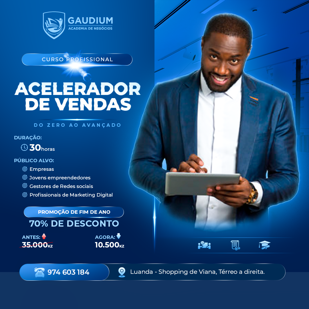 Capa Curso Acelerador de Vendas